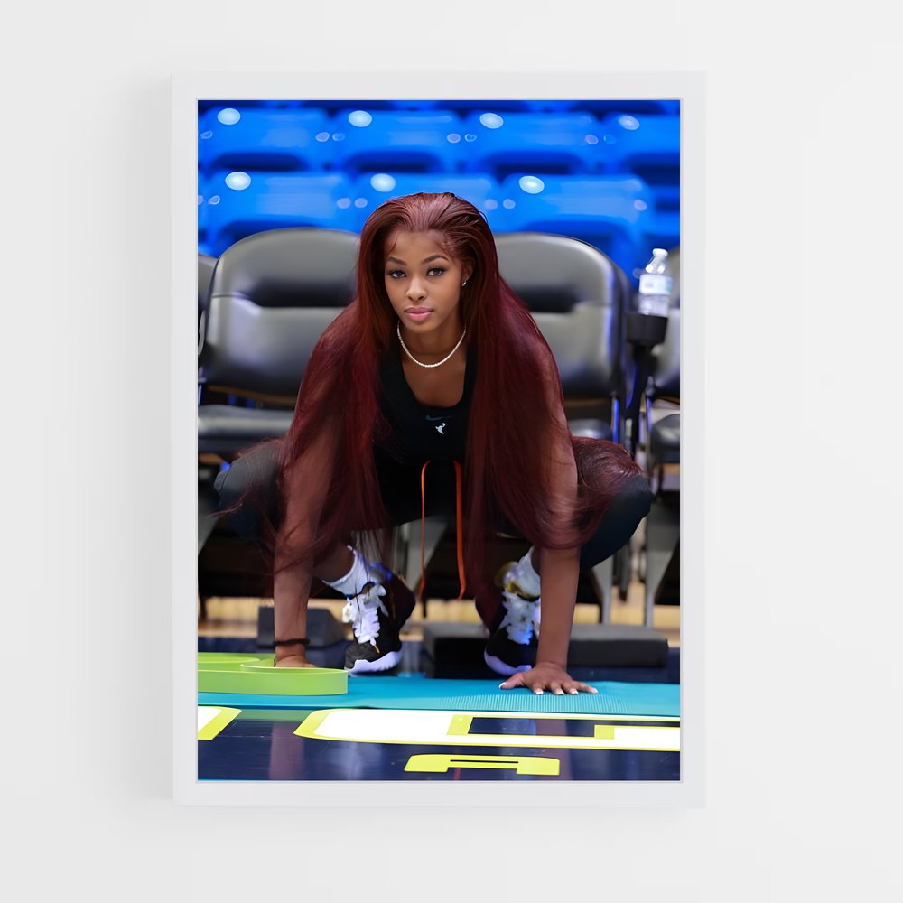 Poster Force en Action – affiche Basketball (vue 3)